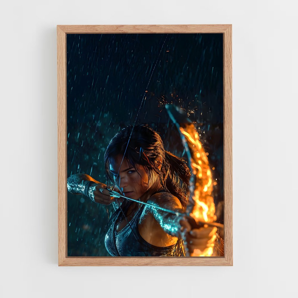 Poster Lara Croft : Striking Archer – affiche Tomb raider (vue 4)